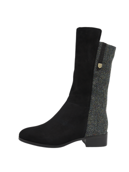 Harris Tweed Brodie Calf Length Boots HB85