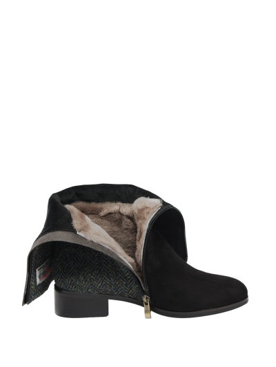 Harris Tweed Brodie Calf Length Boots HB85