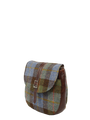 Harris Tweed Catriona Bag A017 (Brown Leather)