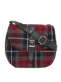 Harris Tweed Catriona Bag - A0214 (Black Leather)