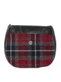Harris Tweed Catriona Bag - A0214 (Black Leather)