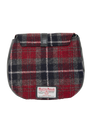 Harris Tweed Catriona Bag - A0214 (Black Leather)