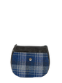 Harris Tweed Catriona Bag - A0237 (Black Leather)
