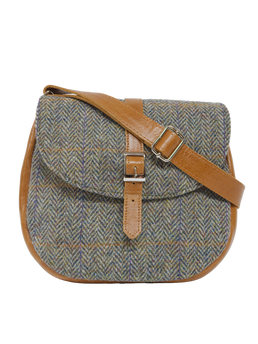 Harris Tweed Catriona Bag HB107 (Tan Leather)