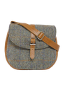 Harris Tweed Catriona Bag - HB107 (Tan Leather)