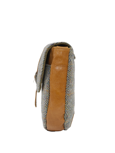 Harris Tweed Catriona Bag - HB107 (Tan Leather)