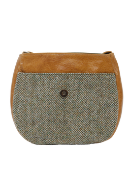 Harris Tweed Catriona Bag HB52 (Tan Leather)