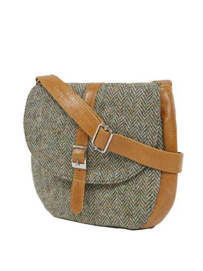 Harris Tweed Catriona Bag HB52 (Tan Leather)