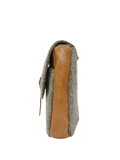 Harris Tweed Catriona Bag HB52 (Tan Leather)