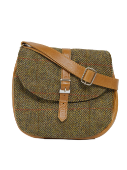 Harris Tweed Catriona Bag HB67 (Tan Leather)