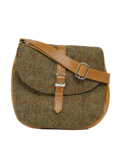 Harris Tweed Catriona Bag HB67 (Tan Leather)