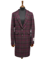 Harris Tweed Christine Coat Plum/Magenta Multi