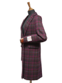 Harris Tweed Christine Coat Plum/Magenta Multi