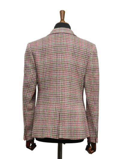 Harris Tweed Claire Jacket Pink/Green Check