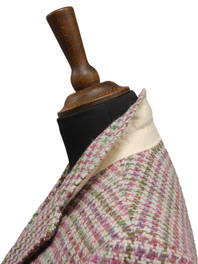 Harris Tweed Claire Jacket Pink/Green Check
