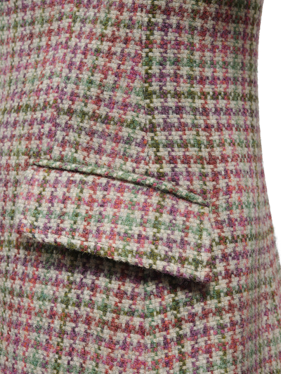 Harris Tweed Claire Jacket Pink/Green Check