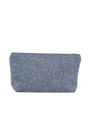 Harris Tweed Cosmetic Bag - 228 (Black Leather)