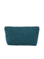 Harris Tweed Cosmetic Bag - 350 (Tan Leather)