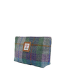 Harris Tweed Cosmetic Bag - A0173 (Tan Leather)