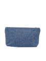 Harris Tweed Cosmetic Bag - NHB4 (Tan Leather)