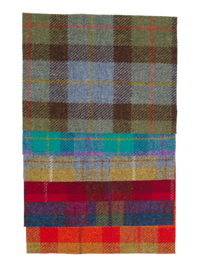 Harris Tweed Bundle Check Colours (Set of 6)