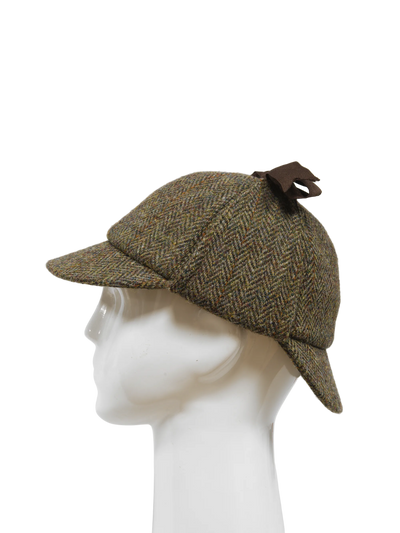 Deerstalker/Sherlock Hat Brown Herringbone With Overcheck (FW2013)