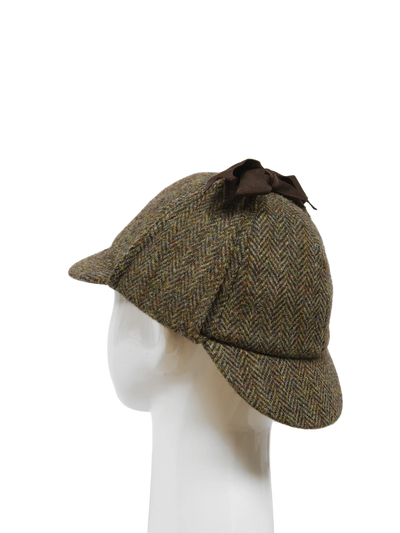 Deerstalker/Sherlock Hat Brown Herringbone With Overcheck (FW2013)