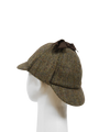 Deerstalker/Sherlock Hat Brown Herringbone With Overcheck (FW2013)