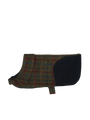 Harris Tweed Cosy Dog Coat - Green/Burgundy Multi