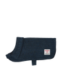 Harris Tweed Cosy Dog Coat - Navy Herringbone