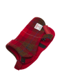 Harris Tweed Cosy Dog Coat - Red Check A001