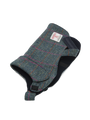 Harris Tweed Cosy Dog Coat - Turquoise Herringbone