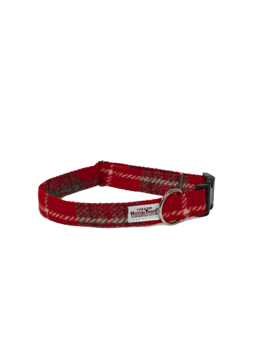 Harris Tweed Dog Collar - A0101 (Clip)