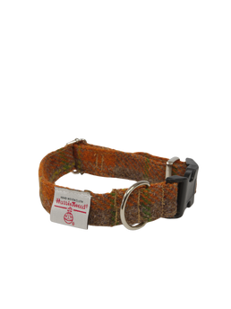 Harris Tweed Dog Collar A0124 (Clip)