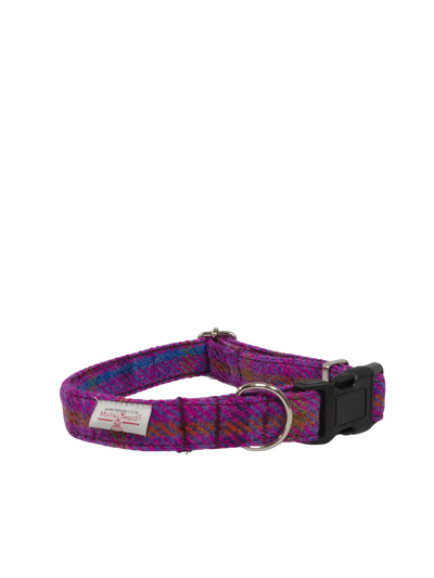 Harris Tweed Dog Collar - A0158 (Clip)