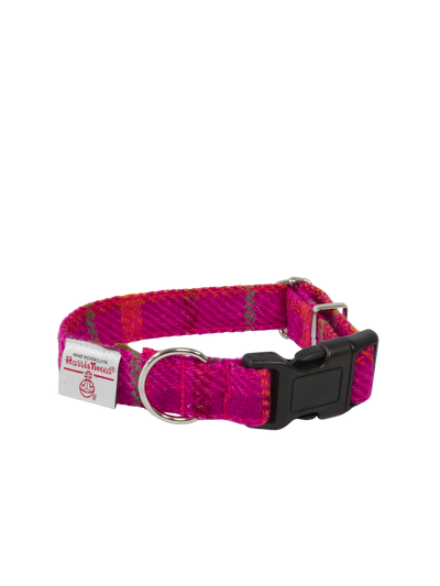 Harris Tweed Dog Collar - A0161 (Clip)