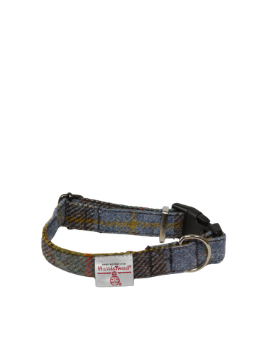 Harris Tweed Dog Collar - A017 (Clip)