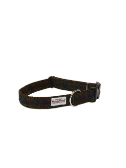 Harris Tweed Dog Collar A0229 (Clip)