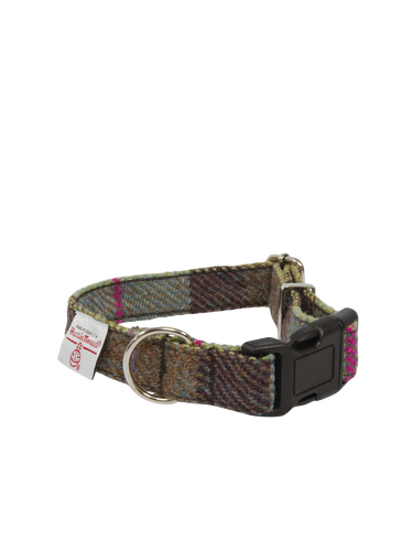 Harris Tweed Dog Collar - A0254 (Clip)