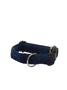 Harris Tweed Dog Collar A075 (Clip)