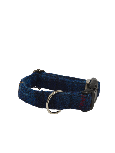 Harris Tweed Dog Collar - A075 (Clip)