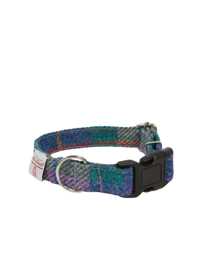 Harris Tweed Dog Collar - A085 (Clip)