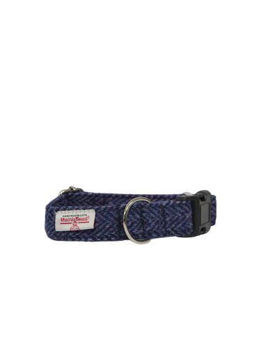 Harris Tweed Dog Collar - HB105 (Clip)