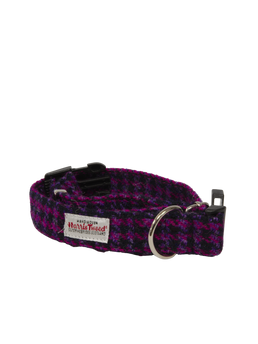 Harris Tweed Dog Collar HO48 (Clip)