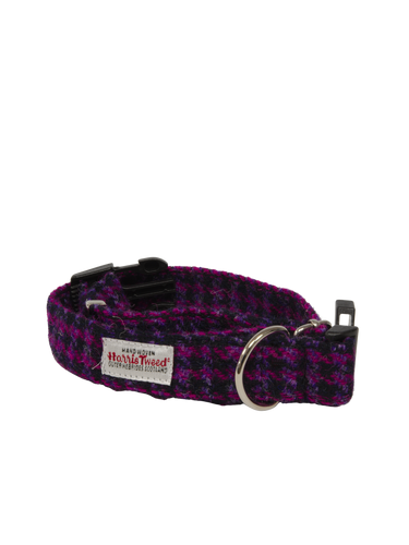 Harris Tweed Dog Collar - HO48 (Clip)