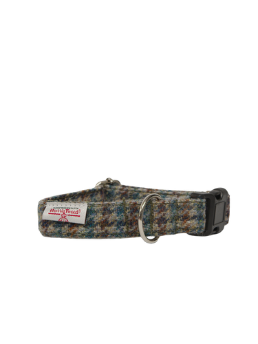 Harris Tweed Dog Collar - HO62 (Clip)