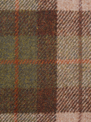 Tissu tweed de laine et coton à carreaux bleu rose et violet - Generaldiff Tissu tweed de laine et coton à carreaux bleu rose et violet - Generaldiff