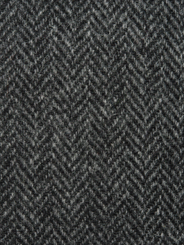 Harris Tweed Charcoal Herringbone HB64