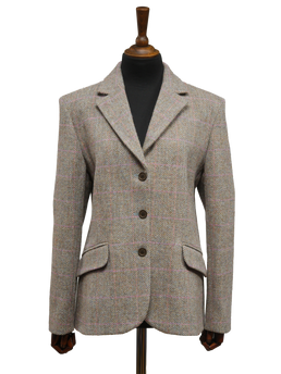 Harris Tweed Ladies Fitted Jacket Pink HB w/OC
