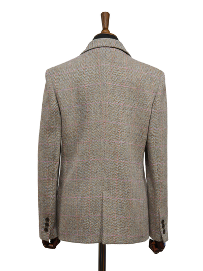 Harris Tweed Ladies Fitted Jacket Pink HB w/OC
